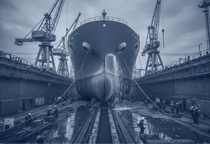 Modernisation de la maintenance dans la construction navale